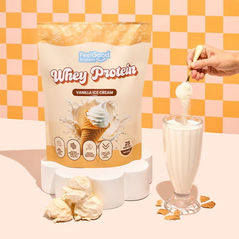 Whey Protein VANILLA ICE CREAM- 25 Serve