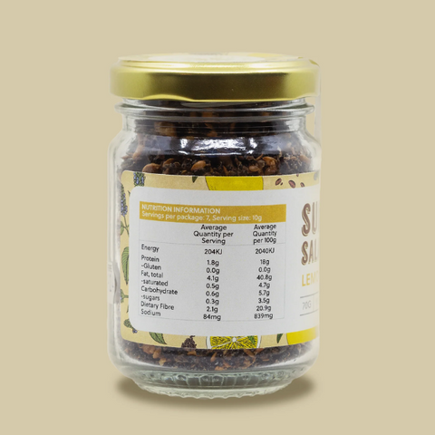 Lemon & Poppyseed Salad Toppers