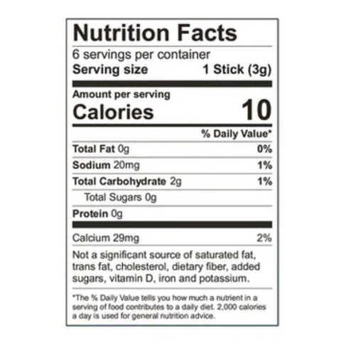 Zero Sugar Singles-to-Go - 6 sticks / Fruit Punch