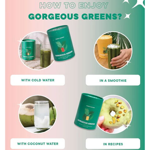 Nu Harvest Gorgeous Greens Pineapple 300g