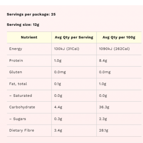 Nu Harvest Gorgeous Greens Pineapple 300g