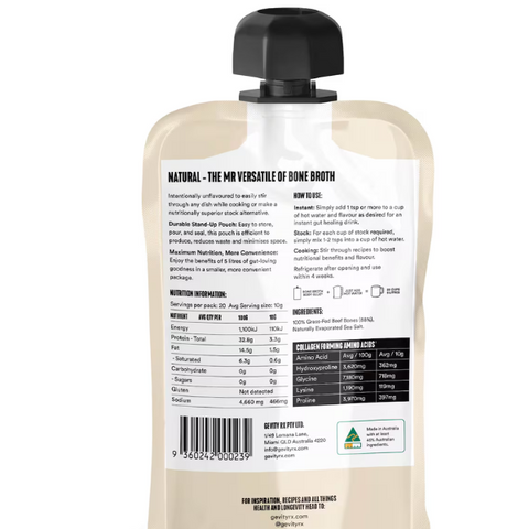 Bone Broth Body Glue Natural Flavour 200g