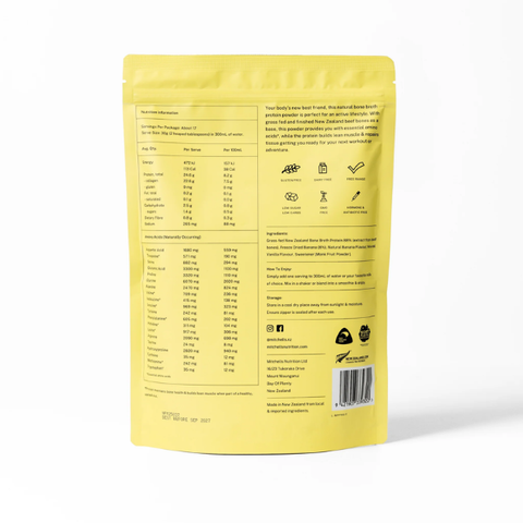 Bone Broth Protein Powder | Real Banana 500g
