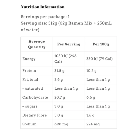 Low Carb High Protein Instant Cup Noodle - Chicken Flavour