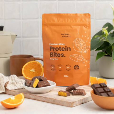 Orange Choc Whey Protein Bites 300g