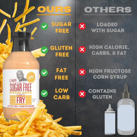 G. Hughes Sugar Free Fancy Fry Special Sauce 453ml