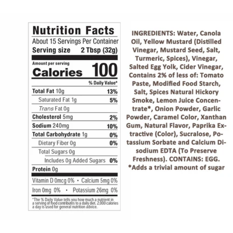 G. Hughes Sugar Free Sauce - Famous Cluckin' 450ml