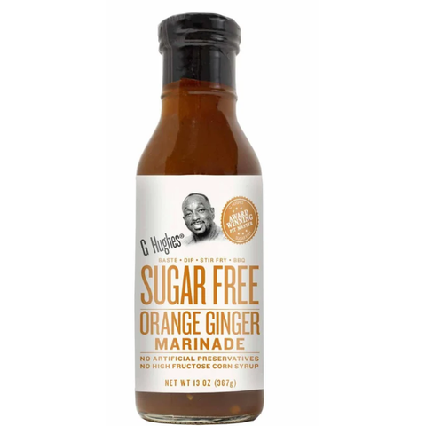 G. Hughes Smokehouse Sugar Free Marinade - Orange Ginger 340ml