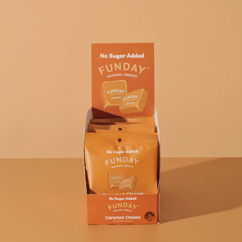 Caramel Chews 45g x 12 bags bundle box