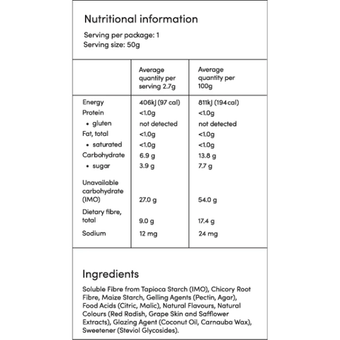 Fruity Flavoured Gummy Koalas 50g