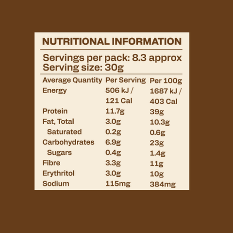 CHOCOLATE Low Carb Protein Cereal - 250g