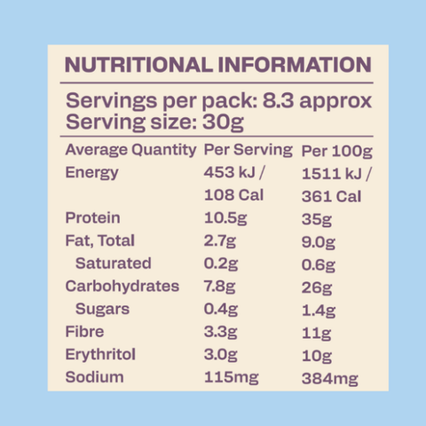 FROSTED FLAVOUR- Low Carb Protein Cereal- 250g