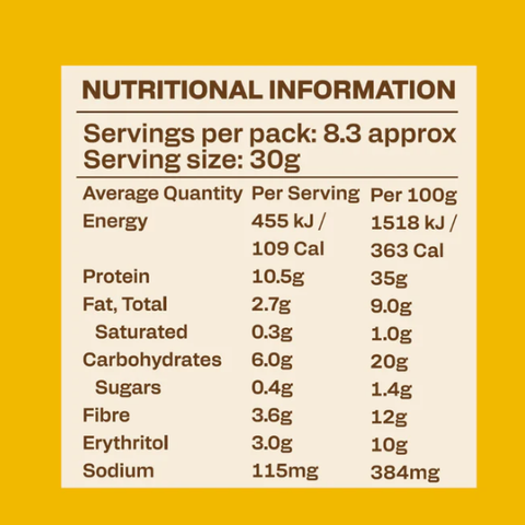 HONEY FLAVOURED Low Carb Protein Cereal- 250g