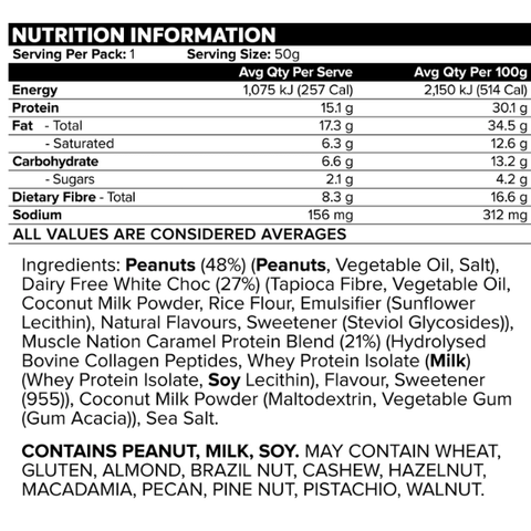 White Chocolate Caramel Peanut Butter Cup