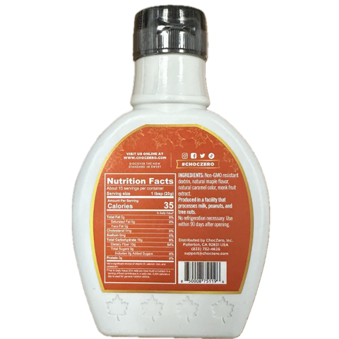 Sugar Free Syrup - Maple- 300g