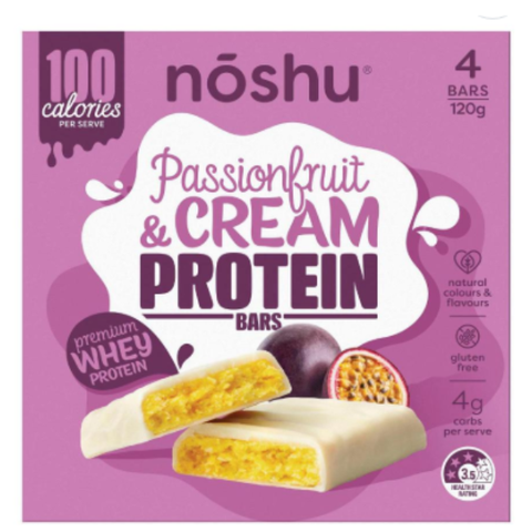 Passionfruit & Cream Protein Bars- 4 pack