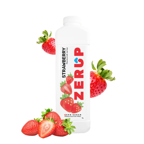 Zero Sugar Strawberry Syrup 1L
