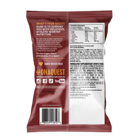 BBQ Flavour Tortilla Style Protein Chips 32g