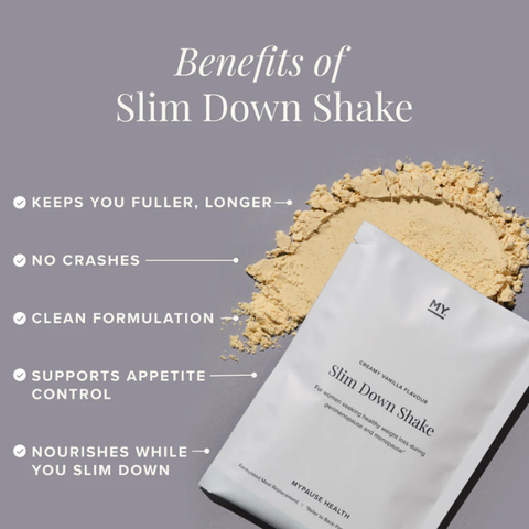 Women's Slim Down Shake- Creamy Vanilla 15 sachets