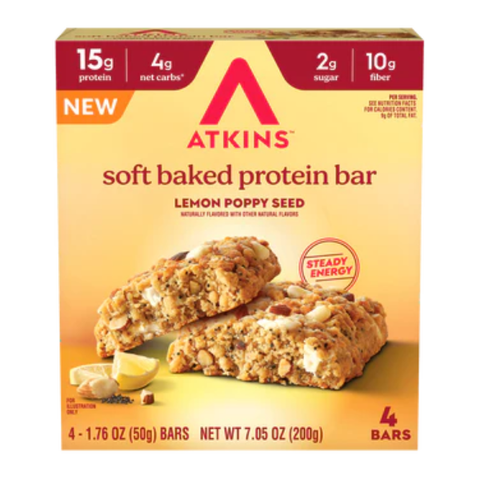 Lemon Poppy Seed Soft Baked Protein Bar