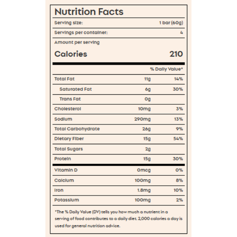 Cookie Fusion Layered High Protein Bar x4 bars