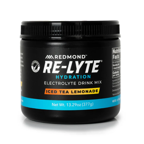 Relite Re-Lyte® Hydration Electrolyte Powder / Iced Tea Lemonade 60Serve – Low ...