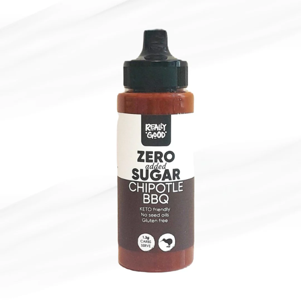 Really Good Zero Added Sugar Chipotle BBQ Sauce 240ml