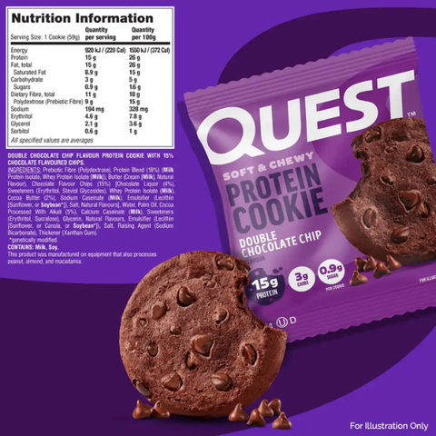 Double Choc Chip Cookie 59g