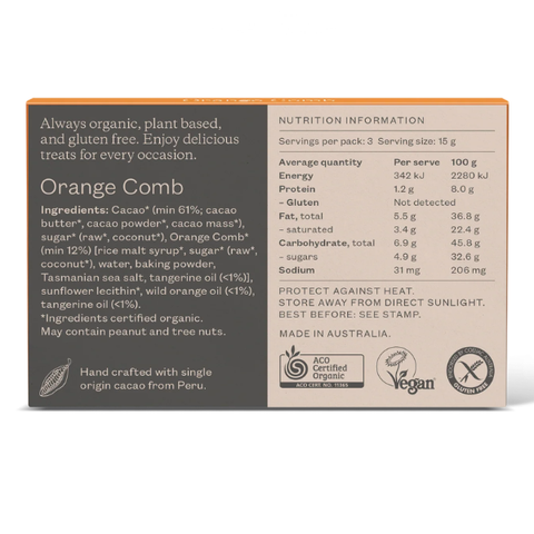 Pana Bar Orange Comb 45g