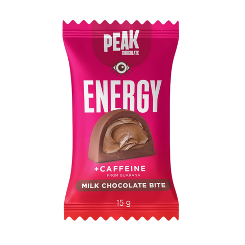 Milk Chocolate Peak Energy Bites – Functional Chocolate With Natural Caffeine