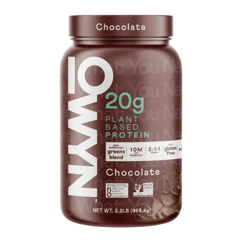 OWYN Plant-Based Protein Powder w/ Probiotics and Superfoods Greens CHOCOLATE