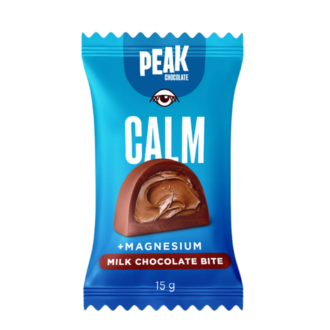 Milk Chocolate Peak Chocolate Calm Bites with Magnesium