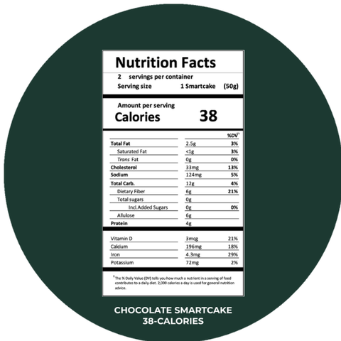Chocolate SmartCake 2 Pack