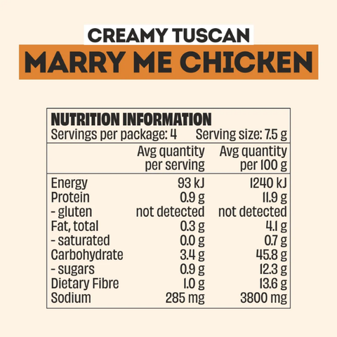 MARRY ME CHICKEN RECIPE BASE