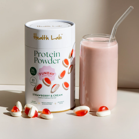 ￼￼Limited Edition Funday Inspired Strawberry & Cream Protein Powder (10 Serves)