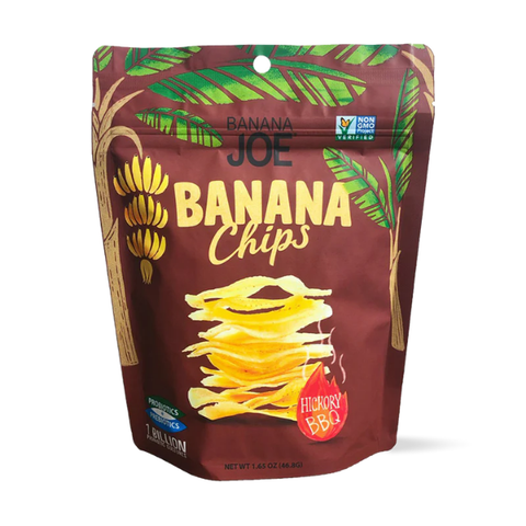 Banana Joe Chips - Hickory BBQ 47G