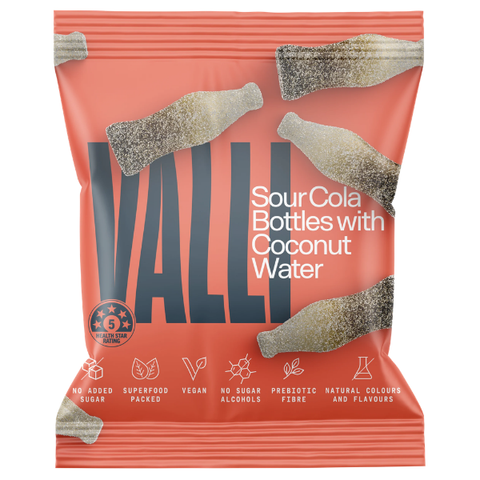 Valli Snacks Hydration Sour Cola Bottle 50g