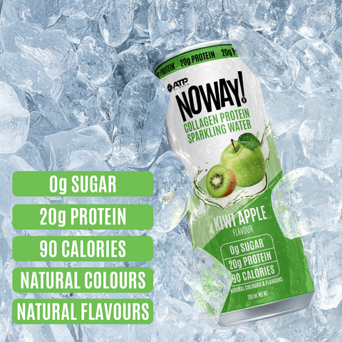 Protein Sparkling Water Kiwi Apple 12 pack | Low Carb Haven