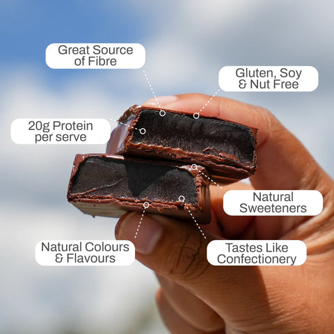Jelly Bar Belgian Choc box of 12 | Low Carb Haven