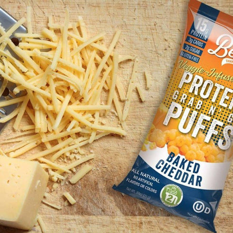 Protein Puffs Baked Cheddar 25g