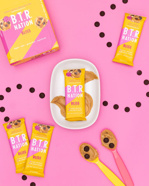 PEANUT BUTTER CHOCOLATE CHIP Superfood Nut Butter Bar