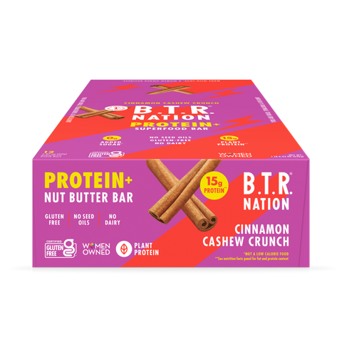 CINNAMON CASHEW CRUNCH PROTEIN+ Superfood Bar