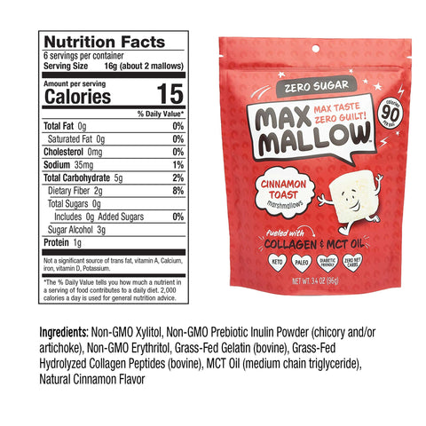 Cinnamon Toast Max Mallow - Sugar Free Marshmallow