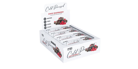 Fibre Boost Choc Raspberry protein bars 12 box