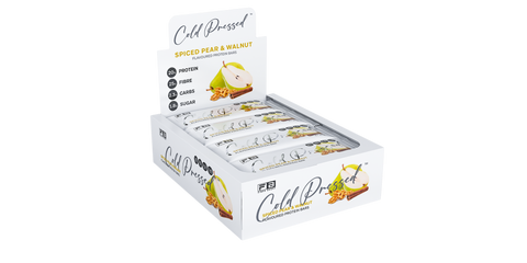 Fibre Boost Spiced Pear & Walnut protein bars 12 box