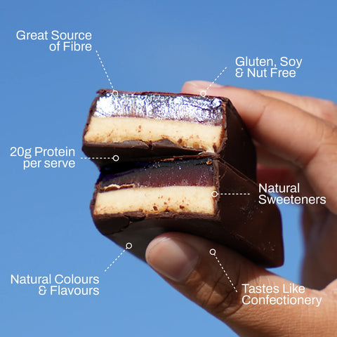 Fusion Bar Berries & Cream single bar | Low Carb Haven