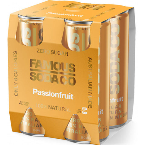 Passionfruit Can 4x 250ml