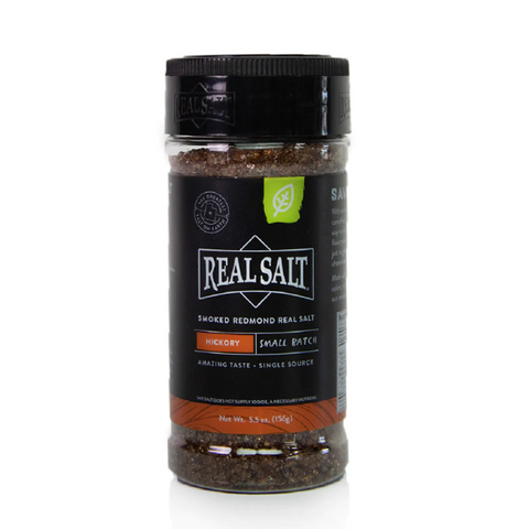 Real Salt Smoked Salt- Hickory Blend 156g