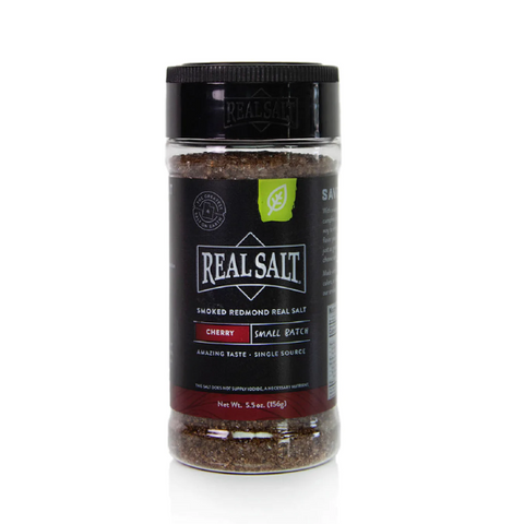 Real Salt Smoked Salt- Cherry Blend 156g