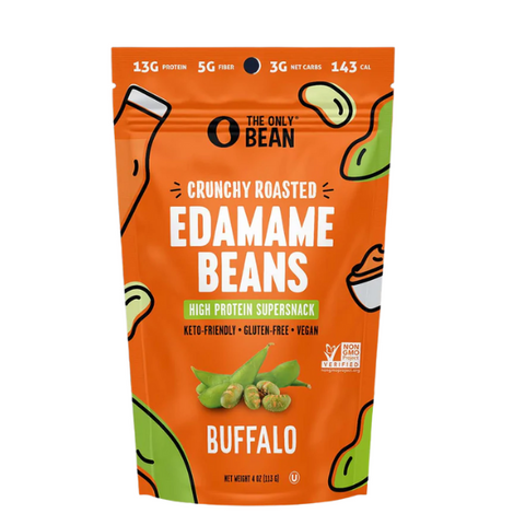 Crunchy Roasted Edamame Beans 113g- Buffalo